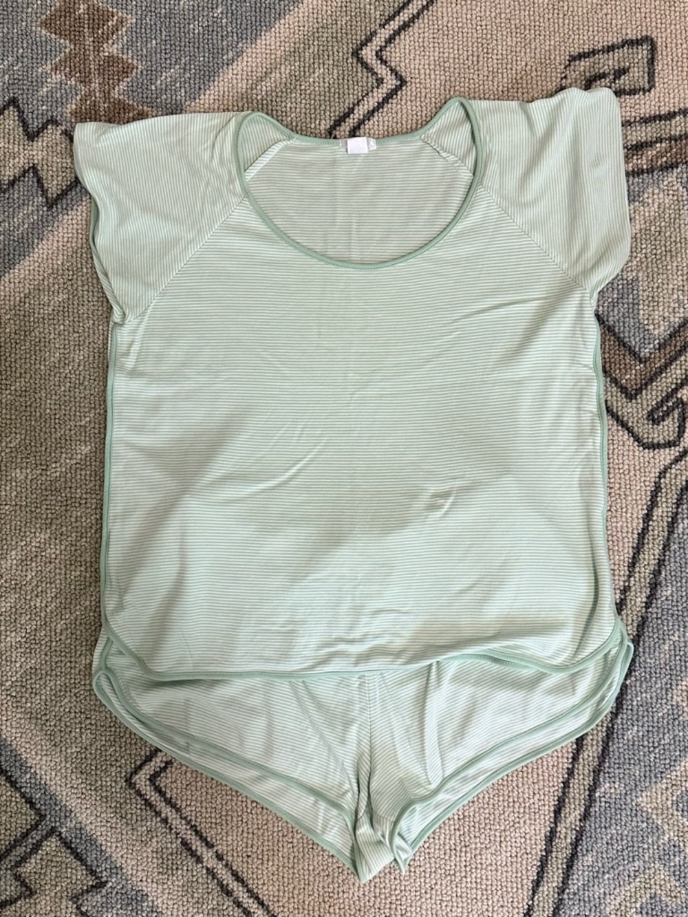 LAKE Pima Shorts Set - Parisian Green - Small - Picture 4 of 5